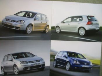 VW Golf V (1K) Presseinformation +Fotos Juli 2003