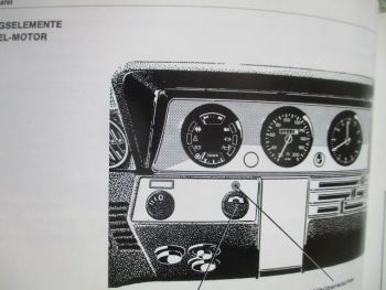 Opel Rekord D Betriebsanleitung Oktober 1975