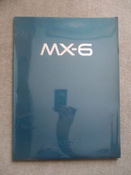 Mazda MX-6 Pressemappe April 1992