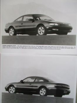 Mazda MX-6 Pressemappe April 1992