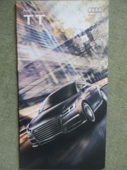 Audi TT (FV) 2017 USA Prospekt NEU