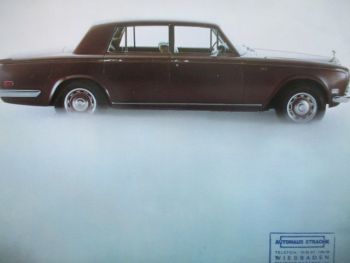 Rolls Royce Corniche Saloon and convertible 1975