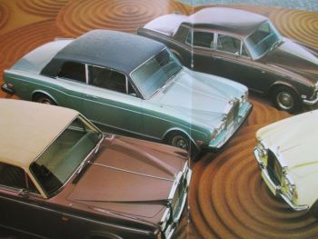 Rolls Royce Corniche Saloon and convertible 1975