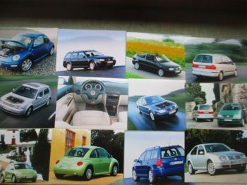 VW Paris 2001 Pressemappe +Fotos