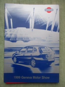 Nissan Automobilsalon Genf März 1999