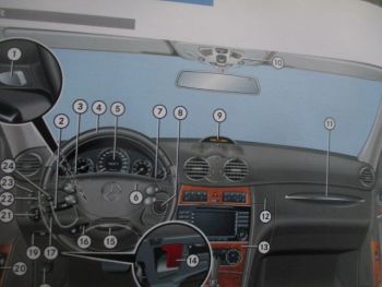 Mercedes Benz CLK-Klasse W209 Bordbuch 2005