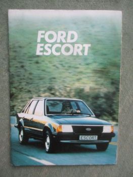 Ford Escort November 1981