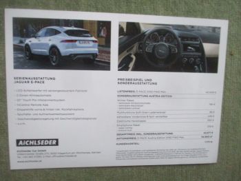 Jaguar E-Pace Austria Edition 2020
