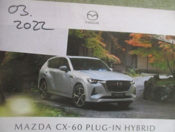 Mazda CX-60 Plug-in Hybrid Juli 2022