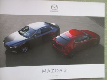 Mazda 3 (BP) Preisliste Mai 2023