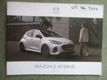 Mazda 2 Hybrid Preisliste Januar 2024