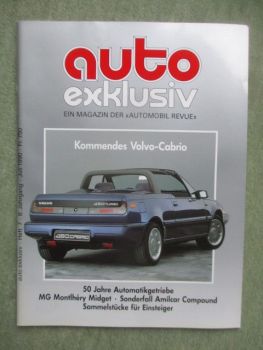 auto exklusiv Juli 1990