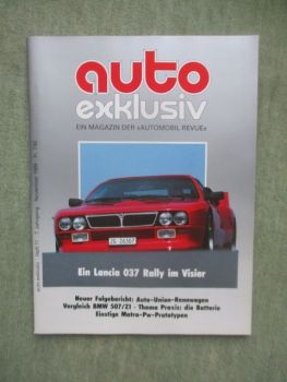 auto exklusiv November 1989