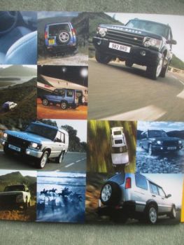 Land Rover Discovery III Pressemappe 2003