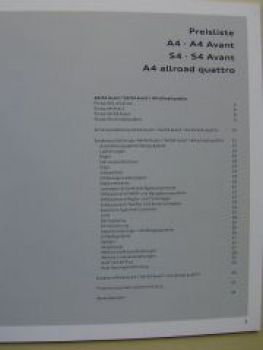 Audi A4 +Avant +S4 +allroad quattro Februar 2010 NEU