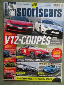 Auto Bild sportscars 8/2025