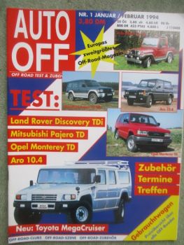 Auto Off Januar +Februar 1994