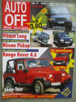 Auto Off 11/1994