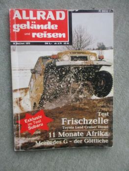 Allrad gelände und reisen Mai +Juni 1979