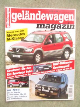 geländewagen magazin November 1996