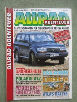 Allrad Abenteuer Juli 1995