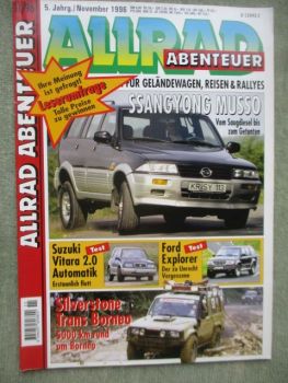 Allrad Abenteuer November 1996