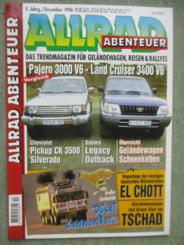 Allrad Abenteuer Dezember 1996