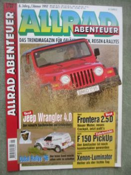 Allrad Abenteuer Januar 1997