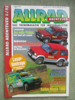 Allrad Abenteur August 1993