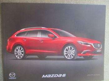 Mazda 6 GJ 6L +Kombi Prospekt August 2017