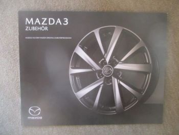 Mazda 3 Original Zubehör März 2019