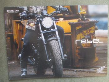 Honda rebel 500cc April 2017