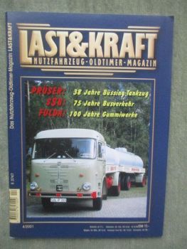 Last & Kraft Nutzfahrzeug-Oldtimer-Magazin 4/2001