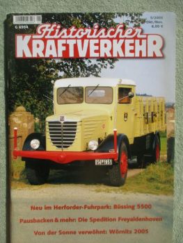 Historischer Kraftverkehr 5/2005