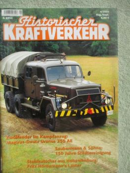 Historischer Kraftverkehr 4/2005