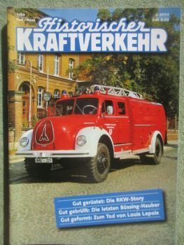 Historischer Kraftverkehr 1/1999