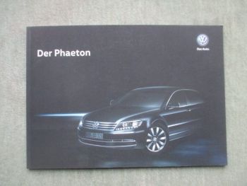 VW Phaeton Prospekt Oktober 2015 Rarität