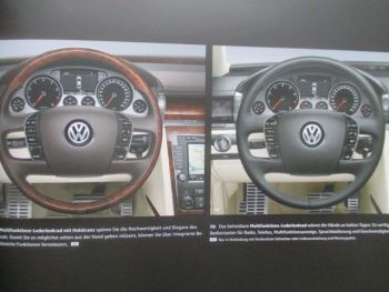 VW Phaeton Prospekt Oktober 2015 Rarität