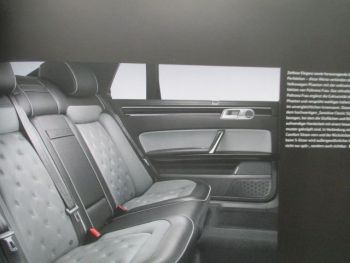 VW Phaeton Prospekt Oktober 2015 Rarität