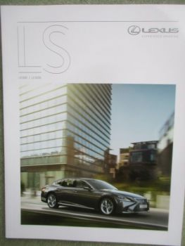 Lexus LS500 500h (USF50) Oktober 2018