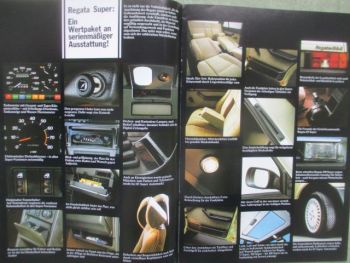 Fiat Regata (Typ 138) 75 +Super 85 Super Automatik 100 Super 70 ES Diesel Februar 1984