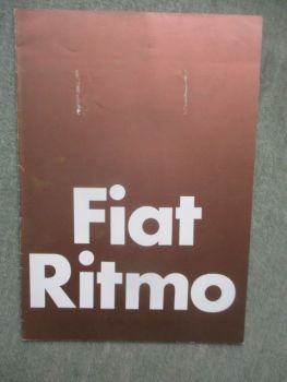 Fiat Ritmo 60L 60CL 65CL 75CL März 1980
