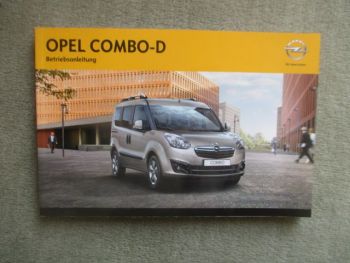 Opel Combo D Betriebsanleitung August 2012