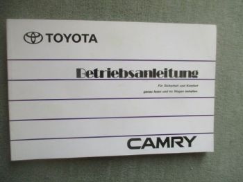 Toyota Camry Betriebsanleitung 1994SXV10/VCV10