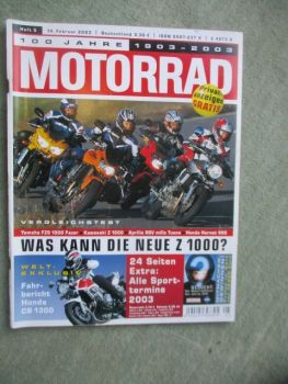 Motorrad 5/2003