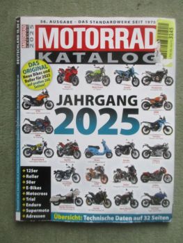 Motorrad Katalog Jahrgang 2025