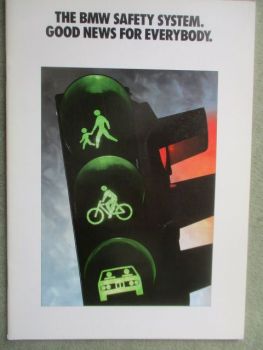 BMW Safety System Good News for Everybody 1991