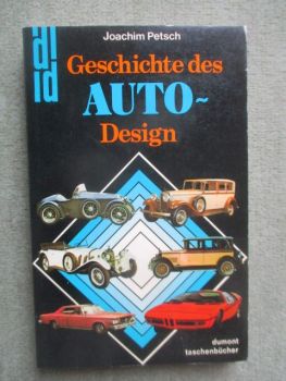 DuMont Buchverlag Kön Joachim Petsch Geschichte des Autodesign