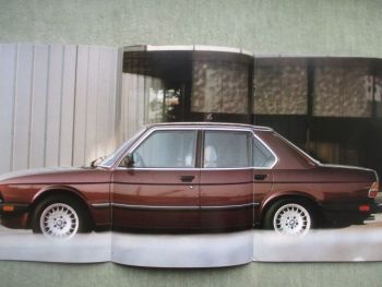 BMW 528e 535i US E28 September 1985