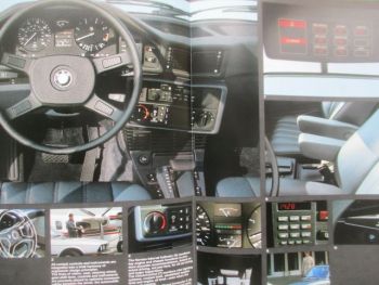 BMW 528e 535i US E28 September 1985